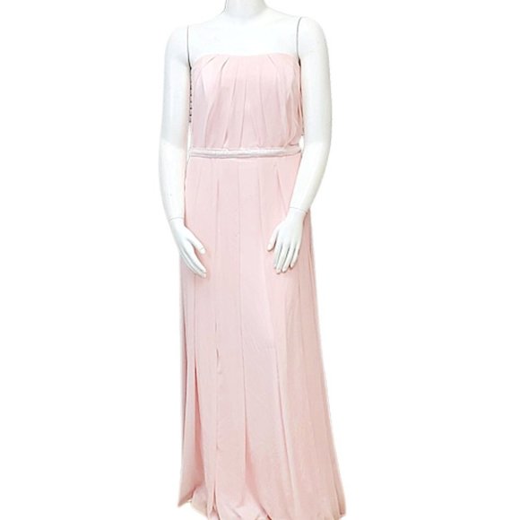 Vivian Diamond Strapless Evening Gown - Picture 1 of 4